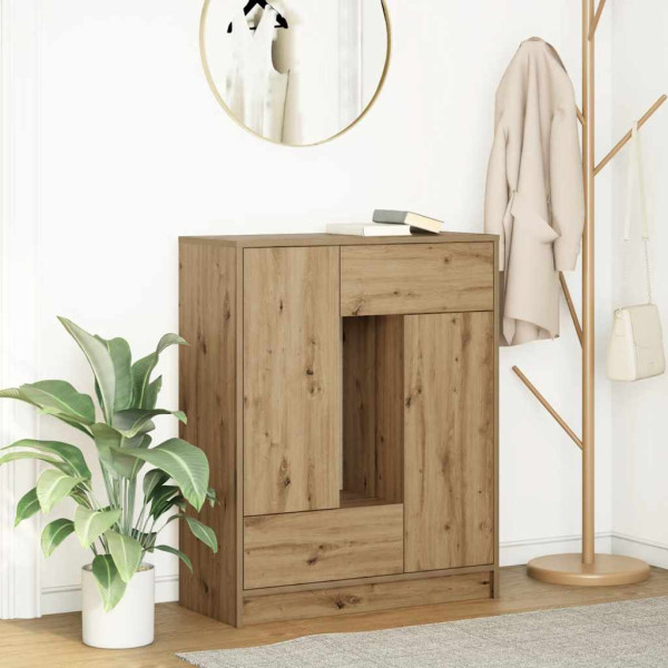 Kredens Brąz 73 x 31 x 90 cm Materiał drewnopochodny vidaXL, 10128747
