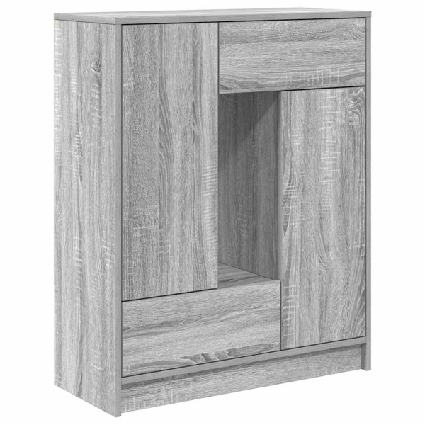 Kredens Szary 73 x 31 x 90 cm Materiał drewnopochodny vidaXL, 10128815