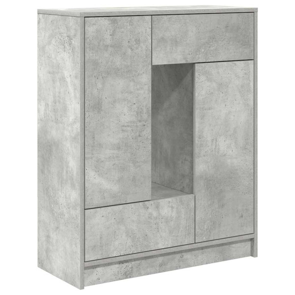 Kredens Szary 73 x 31 x 90 cm Materiał drewnopochodny vidaXL, 10129032