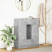 Kredens Szary 73 x 31 x 90 cm Materiał drewnopochodny vidaXL, 10129033