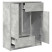 Kredens Szary 73 x 31 x 90 cm Materiał drewnopochodny vidaXL, 10129035