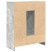 Kredens Szary 73 x 31 x 90 cm Materiał drewnopochodny vidaXL, 10129037