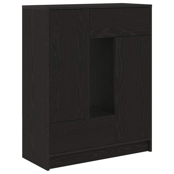 Kredens Czarny 73 x 31 x 90 cm Materiał drewnopochodny vidaXL, 10129064