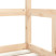 łóżko dla dzieci Brąz 145.5 x 75.5 x 137 cm Lite drewno sosnowe vidaXL, 10132053