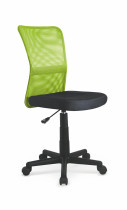 Fotel biurowy dla dziecka Din zielony