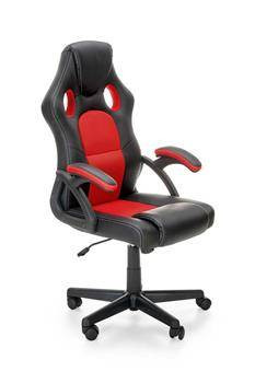 Fotel biurowy Kelber czarny/czerwony, 1014001