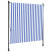 Roleta Niebieski 200 x 270 cm Tkanina vidaXL, 10146590