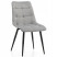 Inny kolor wybarwienia: Krzesło tapicerowane welurowe CHIC velvet aksamit jasnoszary