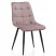 Inny kolor wybarwienia: Krzesło tapicerowane welurowe CHIC velvet aksamit różowy