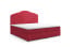 Inny kolor wybarwienia: Ropez Mallorca 200x200 łóżko z topperem,pojemnikami czerwony