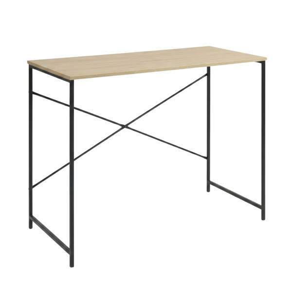 Biurko metalowe z blatem MDF ARBEID, 100 x 60 cm, 10222778