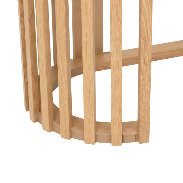 Konsola z półką, lamele, SLAT, 100 cm, 10222795