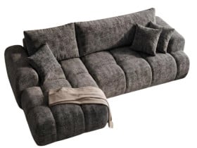 Produkt: Nowoczesny Narożnik 260×145 cm Cloud Chmurka | Margo Szary