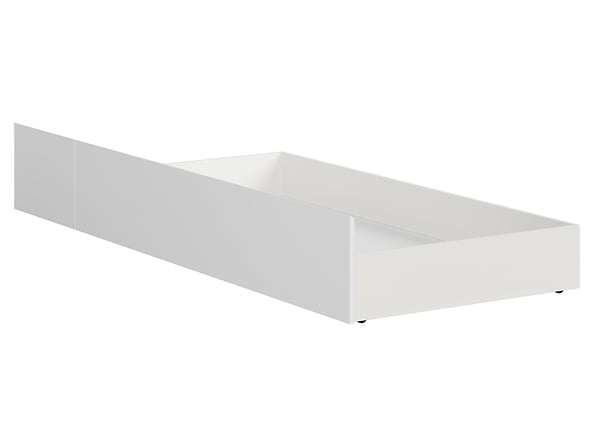 szuflada do łóżka 160/T Kaspian, Kolor wybarwienia biały/biały połysk, 102355