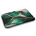 Inny kolor wybarwienia: Miękki Modny dywanik łazienkowy Zielony Marmur - 75x45 cm