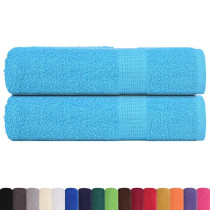 2x Ręcznik Kąpielowy 100x150 cm Bawełniany 360 g/m² Turkusowy