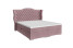 Inny kolor wybarwienia: Ropez Montana 160x200 łóżko z topperem i pojemnikami różowy