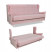 Inny kolor wybarwienia: Wersalka sofa uszak kanapa rozkładana Ari różowa