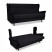 Inny kolor wybarwienia: Wersalka sofa uszak kanapa rozkładana Ari czarna