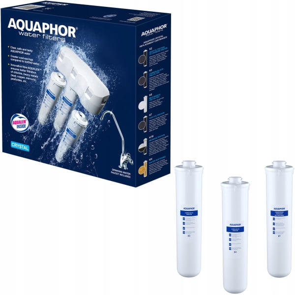 Filtr do wody Aquaphor Kryształ H + komplet wkładów, 1034880