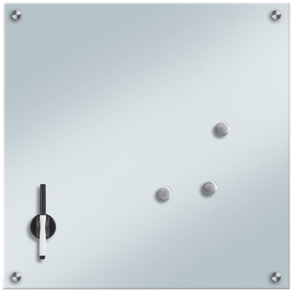 Szklana tablica magnetyczna MEMO 55x55 cm, ZELLER, 1036910