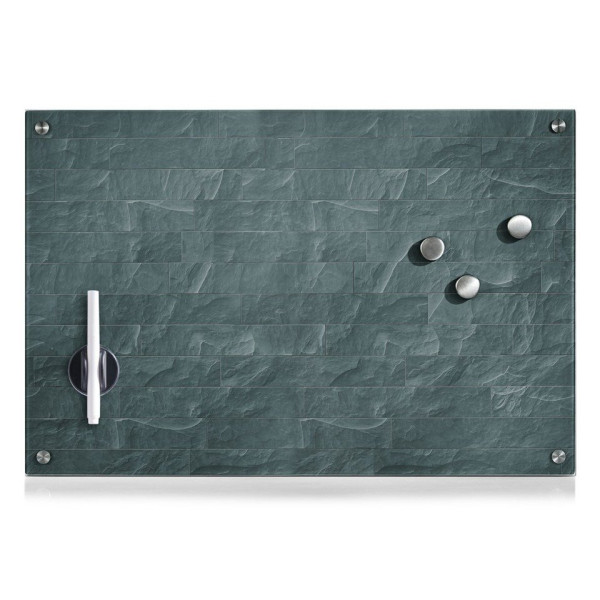 Szklana tablica magnetyczna STONEWALL, 60x40 cm, 1036975
