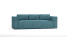 Inny kolor wybarwienia: Ropez Cloe sofa 3 osobowa bez funkcji tkanina sztruks turkus