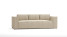 Inny kolor wybarwienia: Ropez Cloe sofa 3 osobowa bez funkcji tkanina sztruks beż