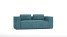 Inny kolor wybarwienia: Ropez Cloe sofa 2 osobowa bez funkcji tkanina sztruks turkus