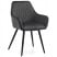 Inny kolor wybarwienia: Krzesło tapicerowane pikowane welur PASSO szare