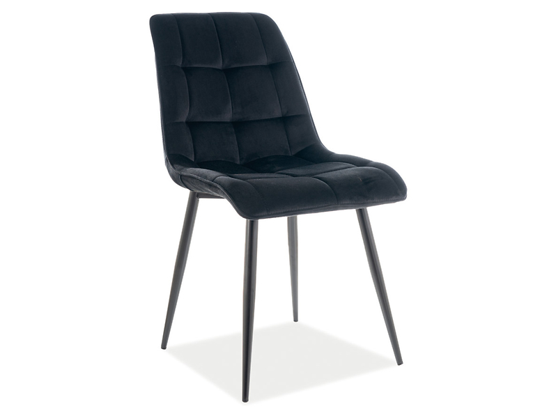 krzesło czarny velvet Chic, 1039775