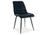 Inny kolor wybarwienia: krzesło czarny velvet Chic