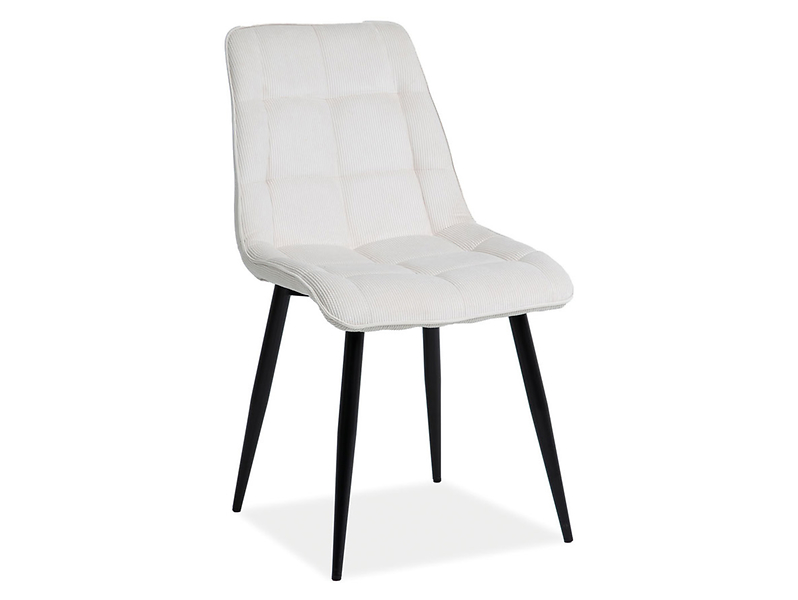 krzesło sztruks kremowy Chic, 1040016