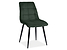 Inny kolor wybarwienia: krzesło sztruks zielony Chic