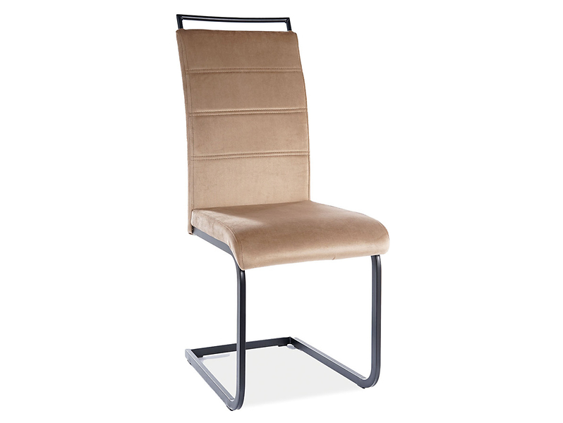 krzesło velvet beżowy H-441, 1041856