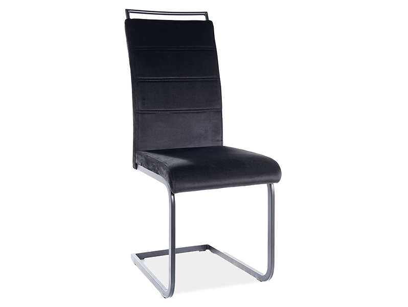 krzesło velvet czarny H-441, 1041858