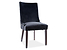 Inny kolor wybarwienia: krzesło czarny Leon