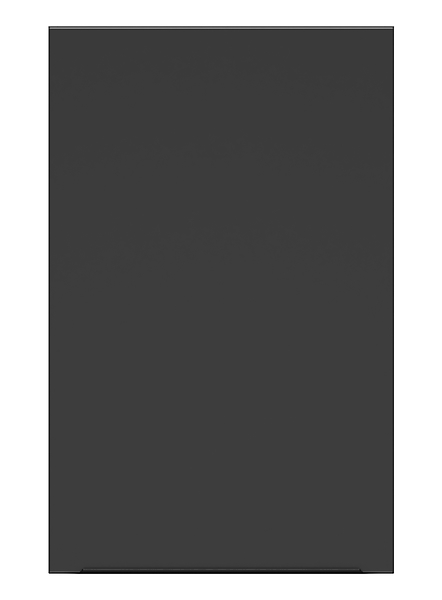 szafka kuchenna górna Sole L6 60 cm lewa czarny mat, 1042552