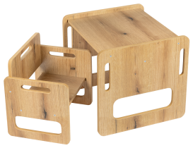 Produkt: Stolik z krzesełkiem dla dzieci MINO 2-4 lat zestaw do pokoju Verk.design