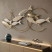 Panel dekoracyjny 3D z rybami z metalu wielokolorowy 142,9x5x61,6 cm, 10430360