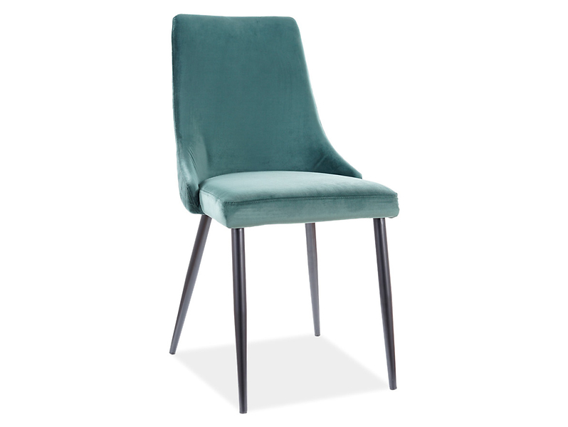 krzesło zielony velvet Piano, 1043400