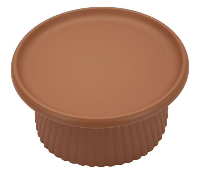 Stolik z PP w kolorze cegły ø 70x35 cm, 10435273
