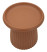 Stolik z polipropylenu ceglasty ø 50x45 cm, 10435339