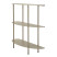 Konsola metalowa w kolorze taupe 90x28x81 cm, 10438721