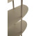 Konsola metalowa w kolorze taupe 90x28x81 cm, 10438722