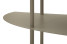 Konsola metalowa w kolorze taupe 90x28x81 cm, 10438723
