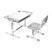 Produkt: Zestaw biurko krzesło lampka uchwyt Spacetronik XD
