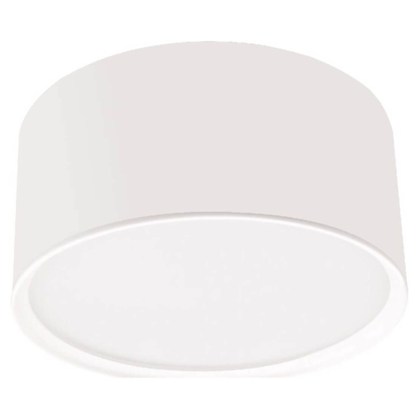 Łazienkowa lampa sufitowa Kendal okrągła LED 6W biała, 1048365
