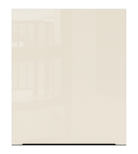 szafka kuchenna górna Sole L6 60 cm z ociekarką prawa czarny mat, 1048668