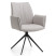 Inny kolor wybarwienia: Krzesło tapicerowane tkanina glamour do salonu PRATO szare